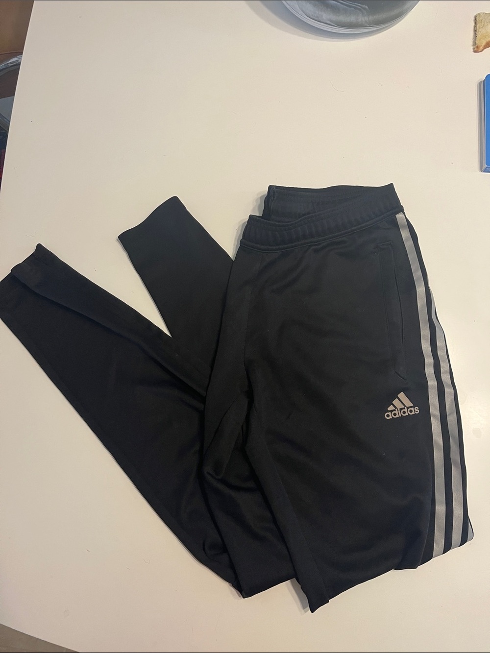 Adidas slim fit track soccer pants